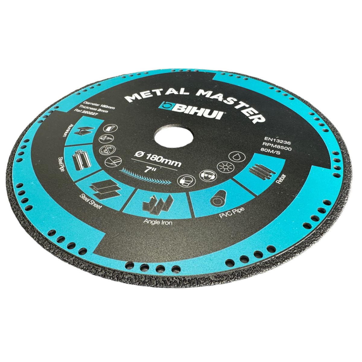 Диск алмазний BIHUI METAL MASTER 180x2,0x22,23 мм (DSBC180). Ціна